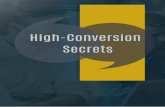High Conversion Secrets