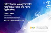 Safety Power Management for Automotive Radar and ADAS ...