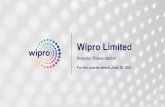 Wipro Corporate Presentation Template