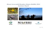 Mount Arrowsmith Biosphere Region BioBlitz 2018: Summary ...