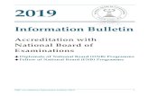 Accreditation with National Board of Examinations