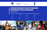 STRENGTHENING EARLY WARNING SYSTEMS IN THE CARIBBEAN