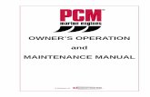 OWNER’S OPERATION and MAINTENANCE MANUAL