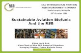 Sustainable Aviation Biofuels And the RSB