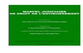 Manuel Judiciaire de droit de l'environnement