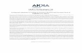 AKKA Technologies SE - FSMA