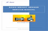 BASIS WEIGHT SENSOR SERVICE MANUAL - VremSoft