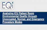 Analyzing ICU Patient Room Environmental Quality through ...
