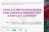 (Early Warning Systems, Conflict Analysis, Post-conflict