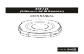 ZXT-120 (Z-Wave- to-A C IR Exte nder ) USER MANUAL
