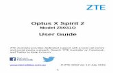 Optus X Spirit 2 - ZTE AUSTRALIA