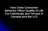 How Does Consumer Behavior Affect Quality of Life For ...