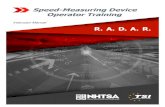 R.A.D.A.R. COURSE OVERVIEW - NHTSA