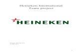 Heineken International Team project - My LIUC