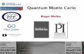 Quantum Monte Carlo - pitp.phas.ubc.ca