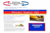 Safety Tip - Robertson Ryan & Associates