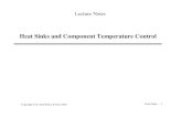 Heat Sinks and Component Temperature Control