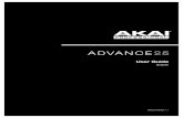 Advance 61 - User Guide - Akai Pro