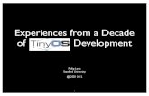 Experiences from a Decade of Development