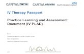 IV Therapy Passport Practice Learning and Assessment ...