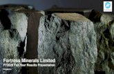Fortress Minerals Limited