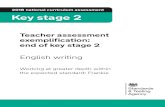 2018 national curriculum assessment Key stage 2