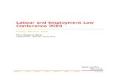 Labour and Employment Law Conference 2009