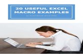 20 USEFUL EXCEL MACRO EXAMPLES
