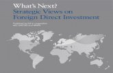 What’s Next? Strategic Views on Foreign Direct Investment