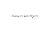 Review of Linear Algebra - Donald Bren School of ...