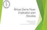 African Swine Fever Eradication plan Slovakia