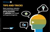 TIPS AND TRICKS - SAP Concur
