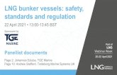 LNG bunker vessels: safety, standards and regulation