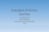 Evaluation of Chronic Diarrhea - louisville.edu