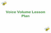 Voice Volume Lesson Plan - SharpSchool