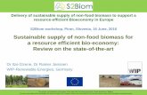 Sustainable supply of non-food biomass for a resource ...