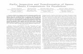 ParSy: Inspection and Transformation of Sparse Matrix ...