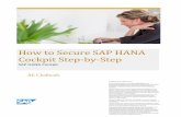 How to Secure SAP HANA Cockpit Step-by-Step