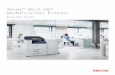 Xerox AltaLink Multifunction Printers
