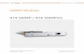 SNMP Module 474-SNMP / 474-SNMPV3 - IHSE