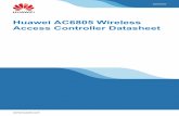 Huawei AC6805 Wireless Access Controller Datasheet