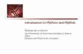 Introduction to PQView and PQWeb
