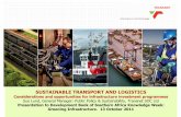 SUSTAINABLE TRANSPORT AND LOGISTICS