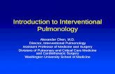 Introduction to Interventional Pulmonology