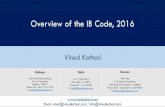 Overview of the IB Code, 2016 - Vinod Kothari