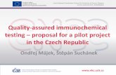 Quality-assured immunochemical testing proposal for a