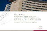 Guide : Cours en ligne et cours hybrides