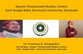 Swami Vivekanand Studies Centre Sant Gadge Baba Amravati ...