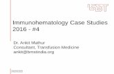 Immunohematology Case Studies 2016 - #4