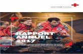 RAPPORT ANNUEL RAPPORT ANNUEL 2017 DE LA CROIX-ROUGE